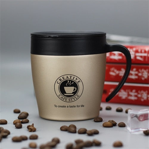 TUMBLER DESIGN COFFEE MUG - Brown Shots Coffee