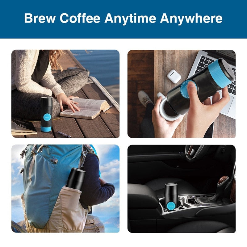 2 IN 1 CAPSULE & GROUND MINI ESPRESSO - Brown Shots Coffee