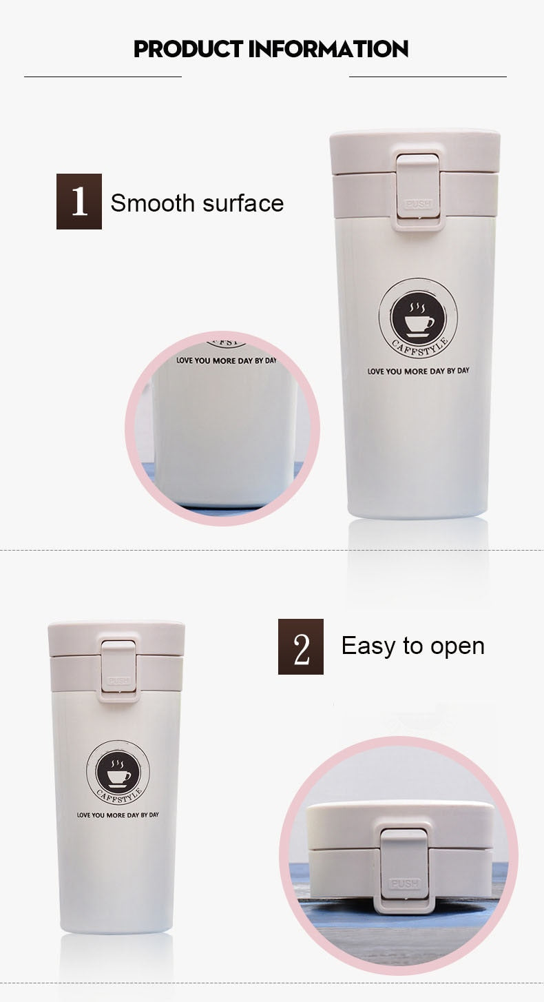 SLIM STRAIGHT COFFEE FLASK - Brown Shots Coffee