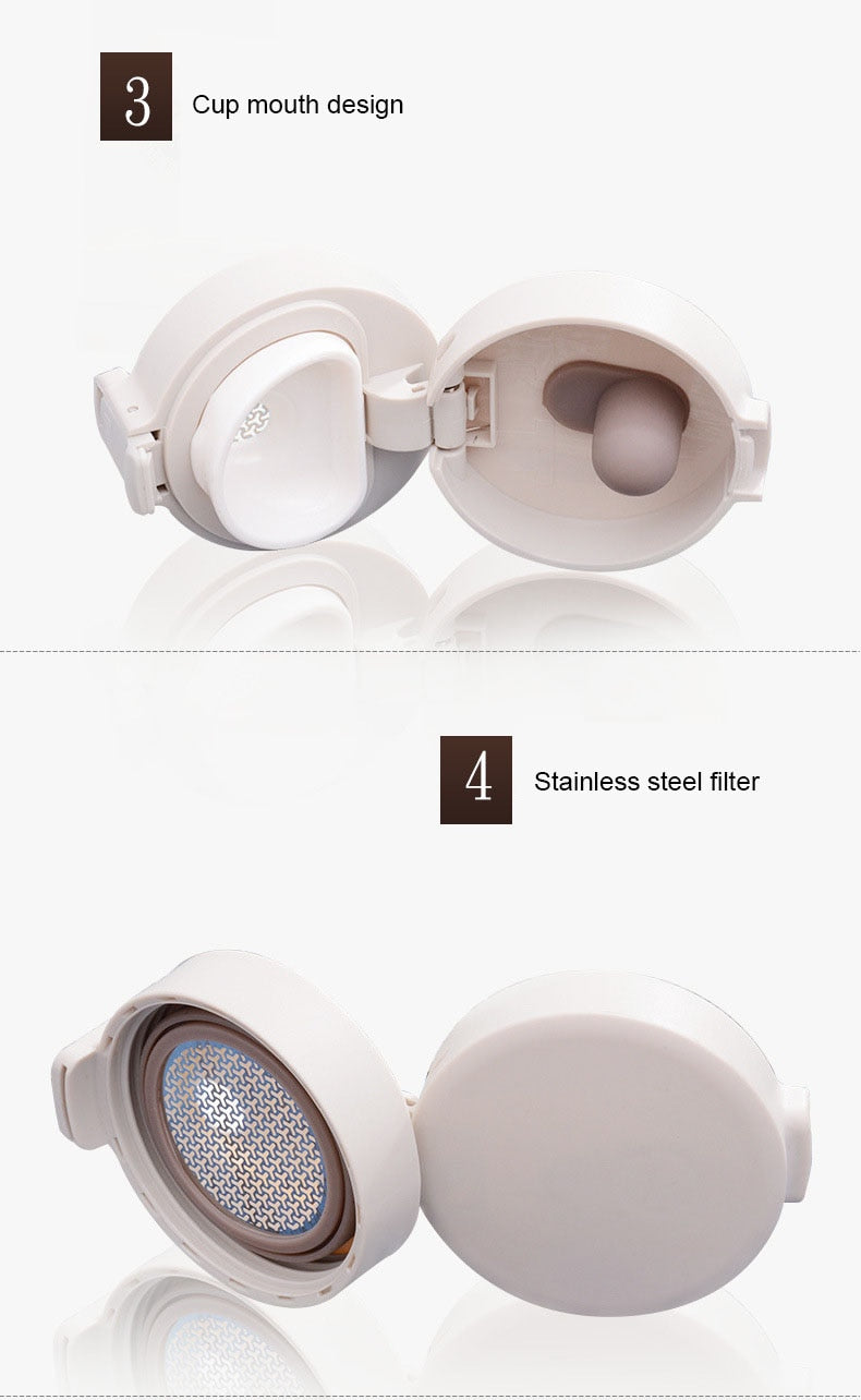 SLIM STRAIGHT COFFEE FLASK - Brown Shots Coffee