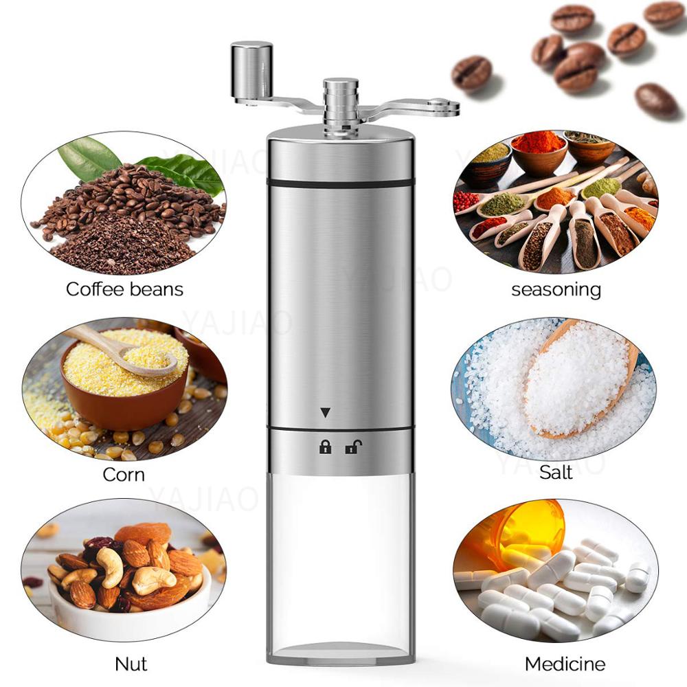 PORTABLE MANUAL COFFEE GRINDER - Brown Shots Coffee