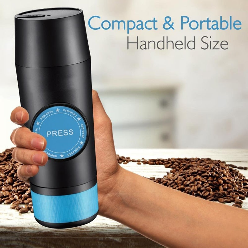 2 IN 1 CAPSULE & GROUND MINI ESPRESSO - Brown Shots Coffee