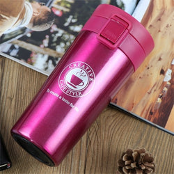 SLIM STRAIGHT COFFEE FLASK - Brown Shots Coffee