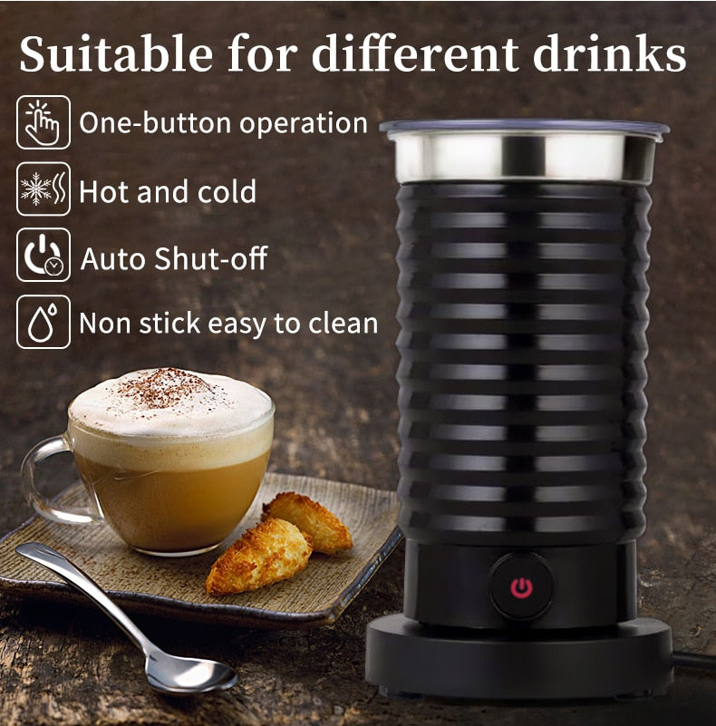 FULL AUTOMATIC MILK FROTHER MACHINE - Brown Shots Coffee